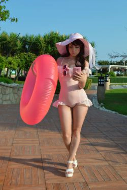 [福利COS] Yoshinobi - Swimsuit D.va(12P)