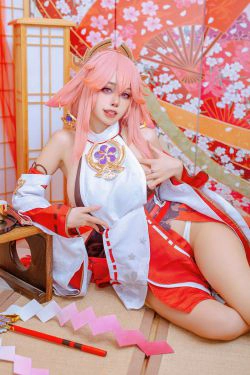 [福利COS] 日本性感萝莉Byoru&Yae Miko Raiden Shogun(94P)