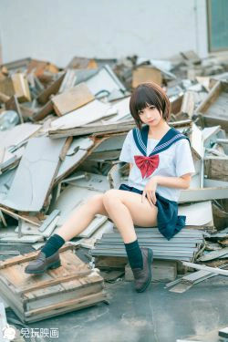 [兔玩映画] - JK制服 Vol.032 黄昏天台(40P)