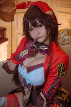 [福利COS] Coser小姐姐Potato Godzilla - Amber (Genshin Impact)(33P)