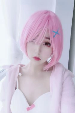 [福利COS] eloise软软 - 拉姆睡衣(80P)
