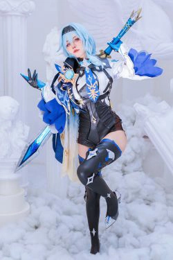 [福利COS] 日本性感萝莉Byoru - Eula(35P)