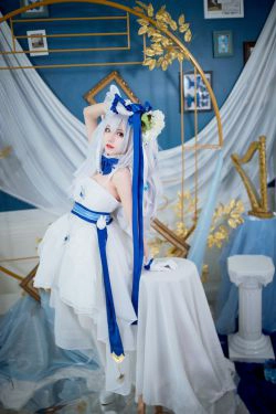 [福利COS] 花柒Hana - 拉菲花嫁(28P)