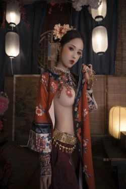 [福利COS] 钛合金大粑粑 - 满清服饰(50P)