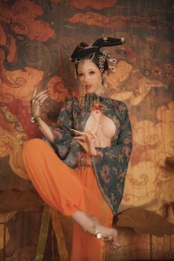 [福利COS] 钛合金大粑粑 - 画中仙(52P)