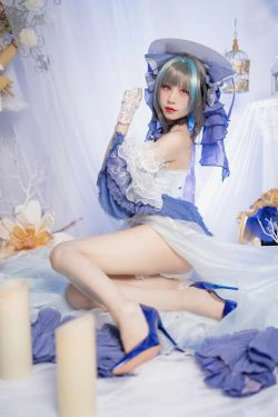 [福利COS] 骨牙路子野 - 舰长 柴郡(14P)