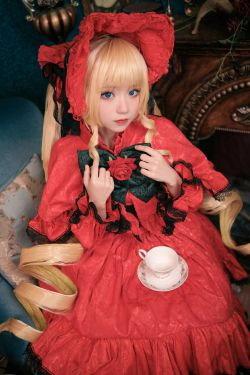 [网红COSER] 花柒Hana - 蔷薇少女(13P)