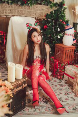 [网红COSER] 蜜蜜子Kimmie - 圣诞(42P)