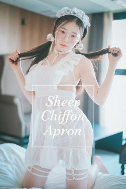 [DJAWA]  PIA - Sheer Chiffon Apron(65P)-女仆,情趣内衣,大胆