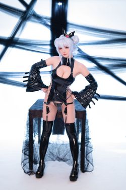 [福利COS] Coser小姐姐星之迟迟 - 水蓝小恶魔(59P)