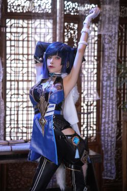 [福利COS] 动漫博主水淼aqua - 夜兰(97P)