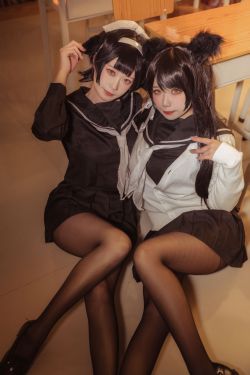 [福利COS] 贞子蜜桃 - 碧蓝航线 爱宕高雄制服(35P)