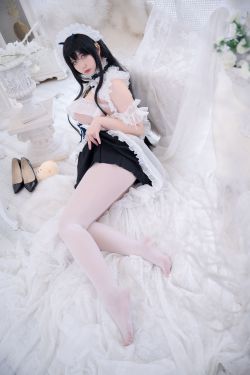 [福利COS] Meroko_魅瞳 - 碧蓝航线 不挠女仆没干劲的小姐姐(53P)