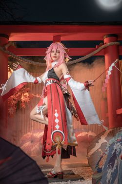 [福利COS] 推特阿九 - 八重神子(51P)