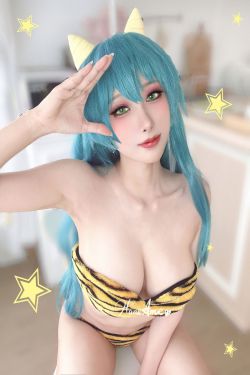 [福利COS] Hane Ame 雨波写真 - 福星小子 拉姆(19P)