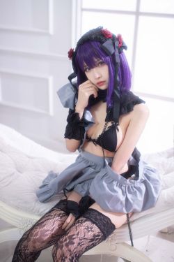 [福利COS] Shika小鹿鹿 - 喜多川海梦 小雫内衣(17P)