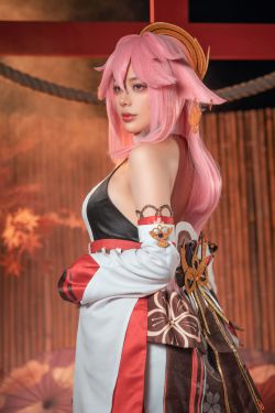 [福利COS] 九言 - 八重神子(51P)