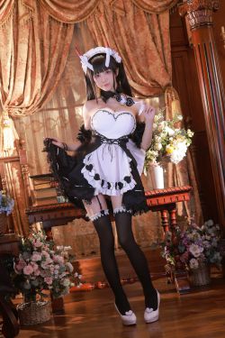 [福利COS] 动漫博主水淼aqua - Noshiro maid(61P)