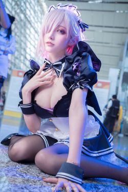[福利COS] 啾小研 - 玛修女仆(11P)