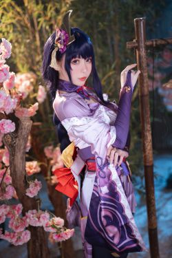 [福利COS] 樱岛嗷一 - 雷电将军(25P)