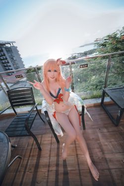 [福利COS] 流年不停_w - 佩可莉姆泳装(18P)
