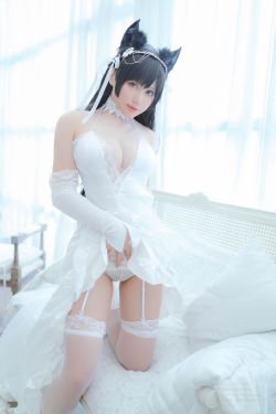 [福利COS] 萌妹子Nyako喵子 - 爱宕婚纱(62P)