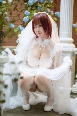 [福利COS] 麻花麻花酱 - 黑白婚纱(60P)