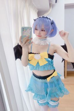 [福利COS] 千阳(ちよ) - 雷姆小恶魔cos(11P)