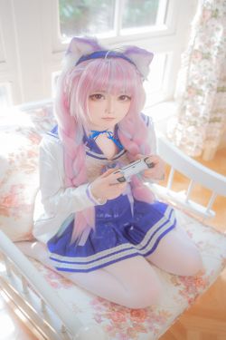 [福利COS] Sayako - 阿库娅JK(72P)-COS