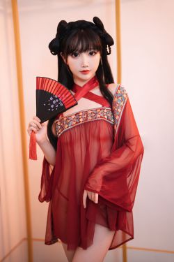 [福利COS] 可爱人气Coser面饼仙儿 - 情趣古风(14P)-肚兜,情趣内衣