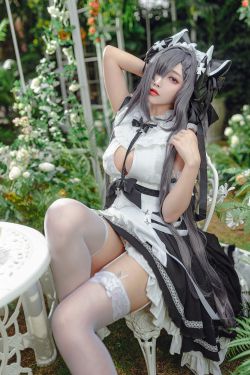 [福利COS] 宫本桜 - 奥古斯特女仆装(20P)-COS