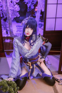 [福利COS] 桜桃喵 - 雷电将军(51P)-COS