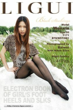 Model 文欣《美丽温玉河上》 [丽柜LiGui] 美腿玉足写真图片(40P)