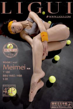 Model 美美《羽毛球美人丝足秀》上中下合集 [丽柜LiGui] 美腿玉足写真图片(106P)