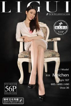 [丽柜贵足LiGui] Model 美辰《OL时尚丽人》美腿丝足写真图片(56P)