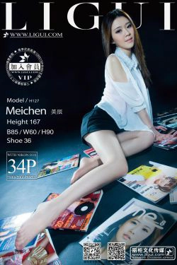Model 美辰《时尚女郎红高跟丝足》上下全集 [丽柜贵足] 美腿玉足写真图片(72P)