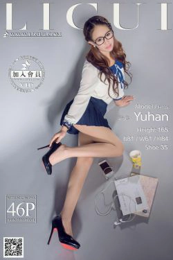 [丽柜LiGui] Model 语寒《甜美校花棚拍》美腿玉足写真图片(46P)